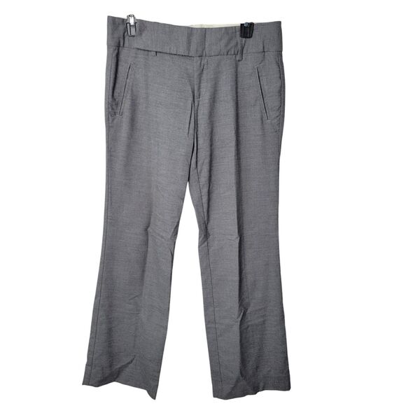 Old Navy Womens Size 8 Gray Solid Stretch Dress Pants - Picture 7 of 10